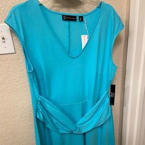 New, NYC, XL, Aqua color summer dress
